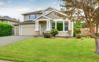 Exterior of a family home